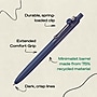 uniball Zento Retractable Liquid Gel Pen, 0.7mm Medium Point, Black Ink, Costal Barrel (70945)~#|#~96AFB8BE-AFA5-4AA8-82CC68B9C8D3E831_sc7