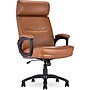 Click365 Classic Ergonomic Bonded Leather Executive Big & Tall Chair, 350 lb. Capacity, Cognac (CCHR10023A)~#|#~96B83B13-0FB6-4CD6-BC2337C160F7C80A_sc7