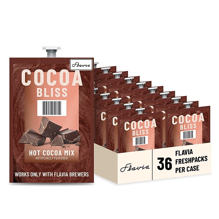 Lavazza Cocoa Bliss Hot Cocoa, Flavia Freshpacks, 36/Carton (48720