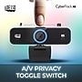 Adesso CyberTrack K4 4K Ultra HD Webcam, 8 Megapixels, Black~#|#~96B9DB50-3D40-43A9-BDA6719808A90E97_sc7