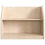 Flash Furniture Bright Beginnings Display Shelf Unit, 24.5"H x 31.5"W x 11.75"D, Brown (MK-KE19226-GG)~#|#~96BB7BF0-5763-4B8B-B9EBA602C3F22A05_sc7