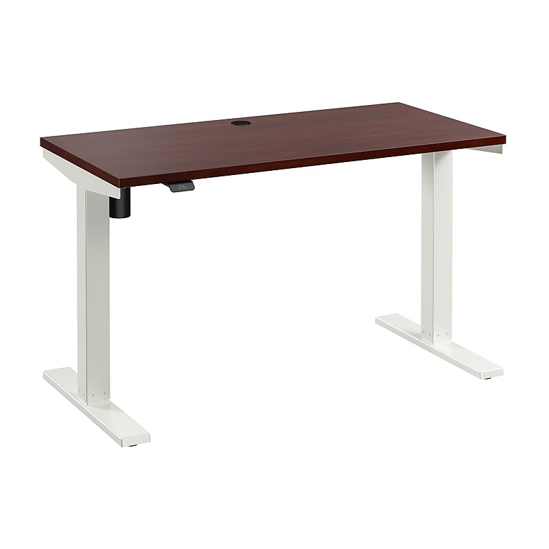 Bush Business Furniture Move 40 Series 48"W Electric Adjustable Standing Desk, Hansen Cherry (M4S4824HCWK) image 1
