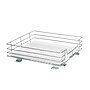 Household Essentials Brushed Steel Pull-Out Pantry Organizer with Plastic Liner, Nickel (HH25516-1)~#|#~96CB00C2-AA69-4FDB-AD2DC936EB6ABA31_sc7