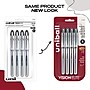 uni-ball Vision Elite Rollerball Pen, Bold Point, 0.8mm, Black Ink, 4/Pack (67180)~#|#~96CFFB2F-E81B-4D95-9FEC67A51AEE29B6_sc7