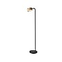 Adesso Roman 55" Metal/Wood Floor Lamp with Drum Shade (6107-01)~#|#~96D0775D-5151-4A7C-90D8F4BBF23BBDB2_sc7