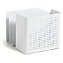 U Brands The Perforated Collection 4-Compartment Metal Desk Storage, White (5990U01-06)~#|#~96D0A17A-0BB2-49E3-97EC8DD05EDACFC8_sc7