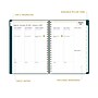 2026 Blue Sky Day Designer Peacock 5.875" x 8.625" Weekly & Monthly Personal Organizer, Plastic Cover, Blue (155641)~#|#~96DA9F67-ECB1-42E4-852E1397857E3339_sc7