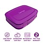 bentgo Fresh Bento Box, 3-Compartment, Purple, 39.2 oz. (BGOFR-2P)~#|#~96DCF27D-52A4-4872-AAB8BE2D045DD9F6_sc7