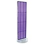 Azar Displays 60” x 16” Two-Sided Pegboard Floor Display On a Revolving Round Studio Base, Purple (700780-PUR)~#|#~96DECA77-B915-4928-B4FF711AD320F21D_sc7