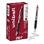 uniball 207 Retractable Gel Pens, Medium Point, 0.7mm, Red Ink, Dozen (33952)~#|#~96E48A84-AD97-46AF-8B35C2280A3F1578_sc7