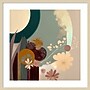 Amanti Art Modern Swift by Bella Eve Wood Framed Wall Art Print, 25"W x 25"H (A42679122701)~#|#~96E554F7-CC6E-4160-8634A0196584D424_sc7