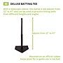 Champion Sports Deluxe Batting Tee, Black (CHS90)~#|#~96E7E8D4-6389-4666-AAA682AD97F9D0C4_sc7