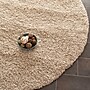 Safavieh Shag Collection 8' Round Indoor Area Rug, Machine Made, Beige (SG151-1313-8R)~#|#~96EC7B22-C37D-4199-9D236D7170AFC93E_sc7