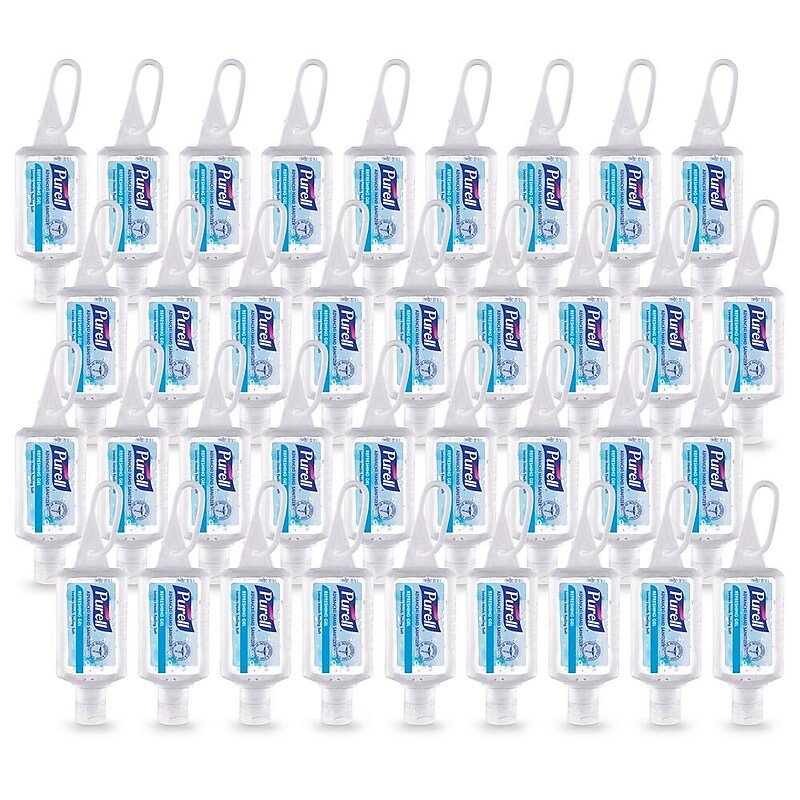 PURELL Advanced 70% Alcohol Gel Hand Sanitizer, Clean Scent, 1 oz., 36/Carton (GOJ390036WRP) image 1
