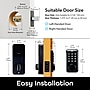 GEENI LockConnect Deadbolt Smart Bluetooth Door Lock, Black (GN-WA015-101)~#|#~96F853EF-EBAA-4986-80837933DC535CCE_sc7