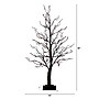 Nearly Natural Pre-Lit Halloween Deluxe Black Twig Artificial Tree, 3' (T5170)~#|#~96F8C345-9D96-4AD4-B34B4EE4445AEAB1_sc7