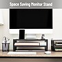 Mind Reader Monitor Stand with Phone Slot and Storage Shelf, Desktop Riser, Up to 88 lbs., Black (MDFSLOT-BLK)~#|#~97087458-55B9-408E-A69018A7A211CC8F_sc7
