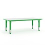 Flash Furniture Wren Rectangular Activity Table, 23.625" x 47.25", Height Adjustable, Green/Gray (YU060RECTBLGN)~#|#~970BB213-A67E-4936-86DC3D8E18D02B22_sc7