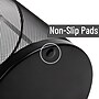 Mind Reader Metal Mesh Trash Can Without Lid, 4.4 Gallon, Black, 2/Pack (2CIRGA-BLK)~#|#~970BBBAC-898D-43C9-A67A170BA42E10FD_sc7