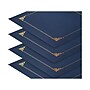 Better Office Certificate Holders, 8.75" x 11.25", Navy Blue/Gold, 25/Pack (65252-25PK)~#|#~970D25A7-9078-4076-B95628DBAFD88D29_sc7