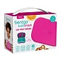 bentgo Kids Snack Container, Fuchsia/Teal, 12 oz. (BGKDSNK-F)~#|#~970E25CD-42C6-456D-A12AE60E6AB15E55_sc7