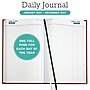 2027 Excello Brands Daily Diary Journal 8" x 12" Daily Planner, Paperboard Cover, Red (NRY27-CD68-RD)~#|#~971250BF-F8C3-47E5-965E915FFD0E169E_sc7