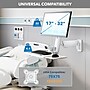 Mount-It! MedHub Wall Mounted, Flexible Workstation for Monitors up to 35", Matte White (MI-16001)~#|#~9713BB14-A1AB-4986-8469273F10301983_sc7