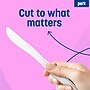 Perk™ Polystyrene Knife, Medium-Weight, White, 300/Pack (PK56399)~#|#~9715CA96-D8D1-427D-B3A6BE1D0A9C6672_sc7