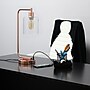 Lalia Home Studio Loft Modern Iron Desk Lamp, 18.8", with USB Port, Polished Rose Gold (LHD-2002-RG)~#|#~9719E89E-A1F6-4AE1-B66E4057A2F5252D_sc7