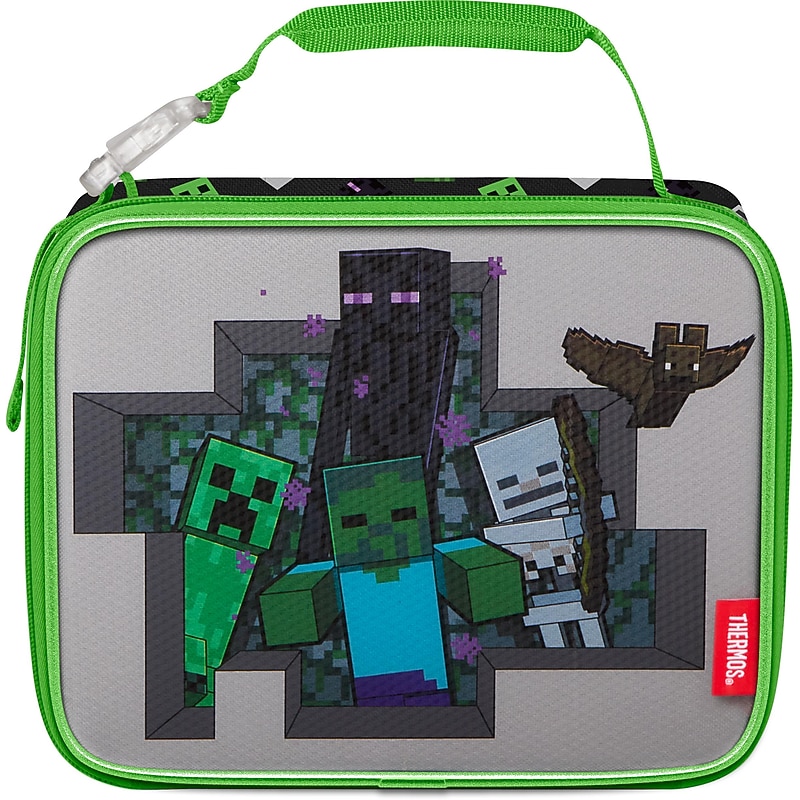 Thermos Kids Minecraft Insulated Lunch Bag, Multicolored (K225055006STA) image 1