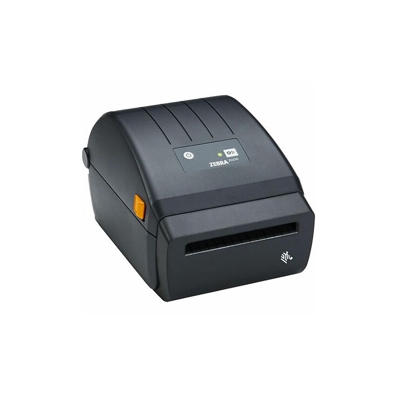 Zebra DS-ZP296P1124293 ZP230 Direct Thermal POS Desktop Label Printer, USB/Ethernet, Black image 1