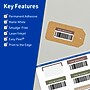 Avery TrueBlock Laser/Inkjet Multipurpose Labels, 1" x 2", White, 24 Labels/Sheet, 10 Sheets/Pack (94220-TWMP10)~#|#~972922AB-46DF-4EEE-9FDE38F1C2D6FCD1_sc7