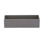 Household Essentials Narrow Accessory Organizer Tray in Slim Design with Soft Fabric Covering with Sturdy Frame (HH725-1)~#|#~972D2AAB-1D58-400B-AABC69FD41B169D9_sc7