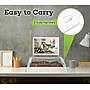 AdirHome 21.5"W x 12"D Acrylic Monitor and Laptop Stand, Clear (516-CLR)~#|#~972ED6D8-29C4-4979-A476A1C3B79093D8_sc7