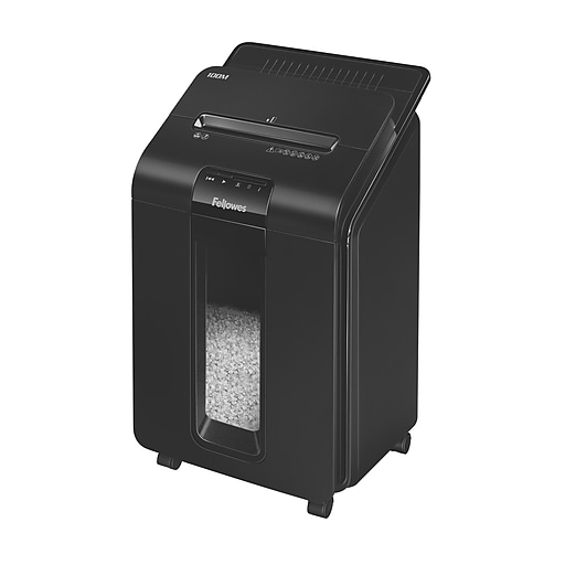 Fellowes AutoMax 100M 100-Sheet Auto-Feed Micro Shredder (4629001