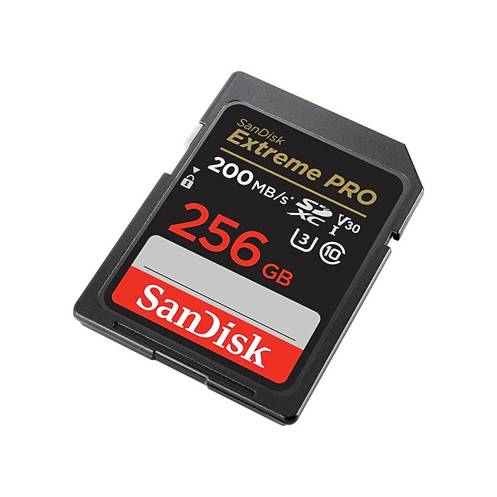 SanDisk Extreme Pro SDXCカード256GB 新品 SanDisk Extreme PRO 256GB SDHC Memory Card, Class 10, U3, V30