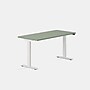 Branch Duo 58"W Electric Adjustable Standing Desk, Sage/White (10-10-09-63)~#|#~973576DB-8480-45D6-B18745130AADE0EA_sc7