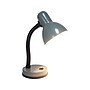 Creekwood Home Essentix Incandescent Desk Lamp, 14.25", Gray Glossy (CWD-1000-GY)~#|#~9737CC52-238C-4617-86D7D0FEA9E82A4A_sc7