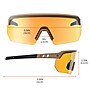 Ergodyne Skullerz AEGIR-AFAS-HCMI Anti-Fog Safety Glasses, Yellow Lens (55232)~#|#~973A4352-EB5F-4964-ADD58AAAE54C8B34_sc7