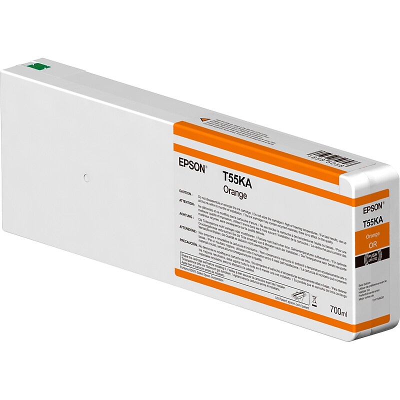 Epson UltraChrome HDX/HD T55K Orange Ink Cartridge (T55KA00) image 1
