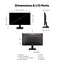 ViewSonic 27" FHD 120Hz LED Monitor, Black (VA2748-MH) ~#|#~97466A34-2D2E-463B-916278086FDF63BF_sc7