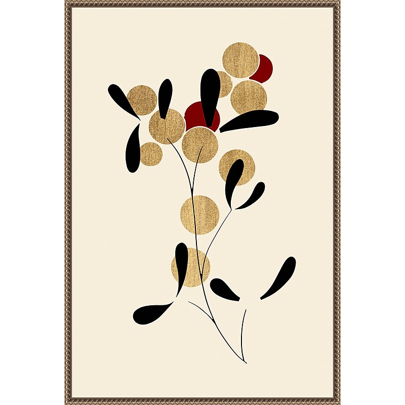 Amanti Art Idea No 21 by Kubistika  Framed Canvas Wall Art Print, 23" x 33" (A42678302734) image 1
