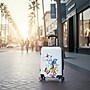 InUSA Fusion 20" Hardside Butterfly Carry-On Suitcase, 4-Wheeled Spinner, TSA Checkpoint Friendly, White (IUAPC00S-FUS)~#|#~974C006D-990A-411F-9DD7EC470D6A15B0_sc7