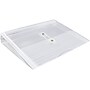 JAM Paper Premium Plastic Filing Envelope with Button & String Closure, 5 1/2" x 7 1/2", Clear, 3/Pack (920B1clx3)~#|#~974CB8EA-B440-45BD-A90C15C763D93636_sc7