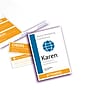 Avery Vertical Style Laser/Inkjet Name Badge & Ticket Inserts, 6" x 4 1/4", White, 100 Inserts Per Box (8522)~#|#~974E9C4D-7A5D-4C35-8705DC0D49A49332_sc7
