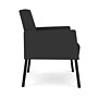 Lesro Mystic Lounge Fabric Guest Chair, Open House Graphite/Black (ML1101.SBK-01OHGP)~#|#~97516FFC-B977-4742-8E28D5D739FB3E0A_sc7
