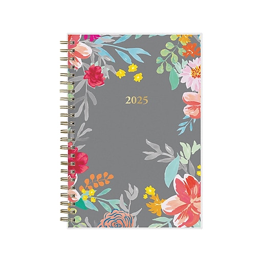 2025 Blue Sky Sophie 5" x 8" Weekly & Monthly Planner, Plastic Cover