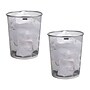 Mind Reader Metal Mesh Trash Can Without Lid, 4.4 Gallon, Silver, 2/Pack (2CIRGA-SIL)~#|#~975B0A92-02CE-42D4-9092F85D32B1FFCC_sc7