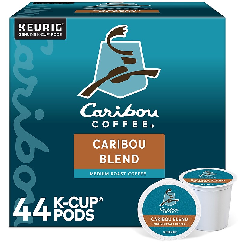 Caribou Blend Coffee Keurig® K-Cup® Pods, Medium Roast, 44/Box (357453) image 1
