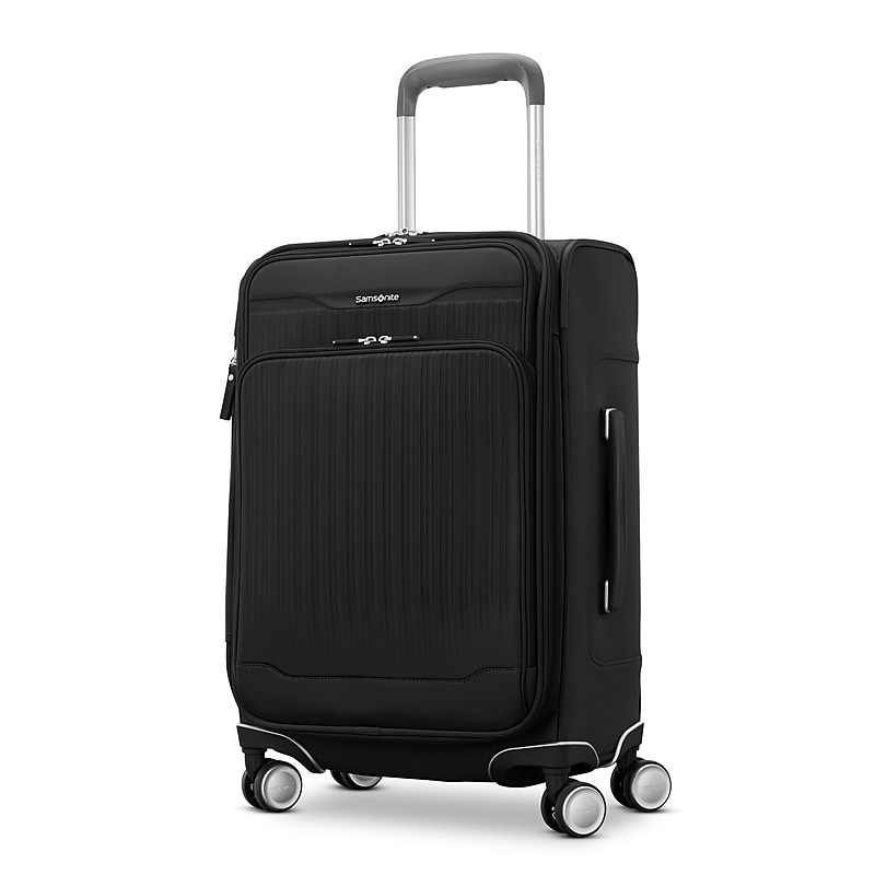Samsonite Silhouette 18 23" Carry-On Luggage with Spinner Wheels, Black (153639-1041) image 1